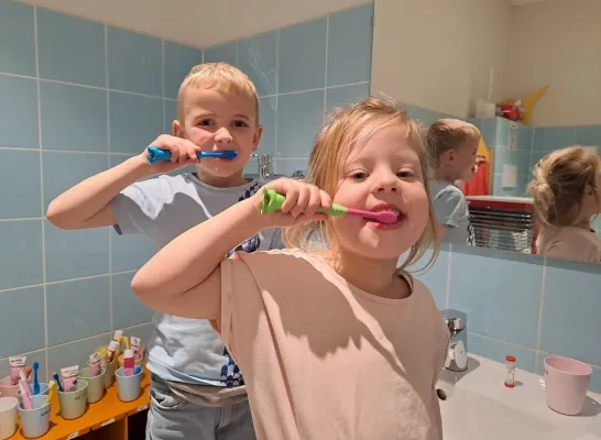 leren tanden poetsen Neteland