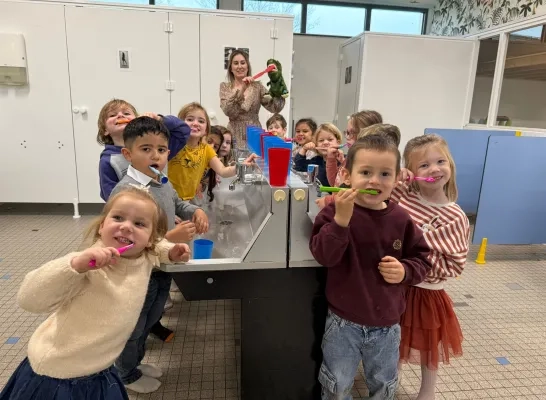 leren tanden poetsen Neteland