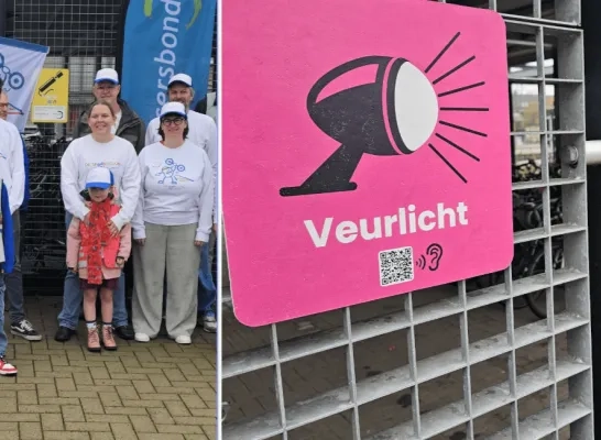 Dialectplaatjes aan station van Herentals