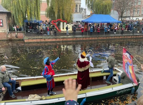 Sinterklaas komt aan in Lier