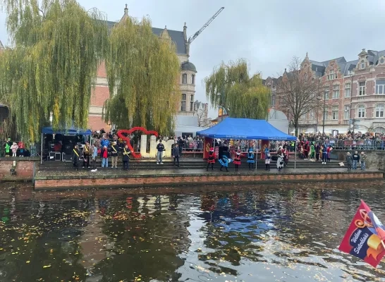 Sinterklaas komt aan in Lier
