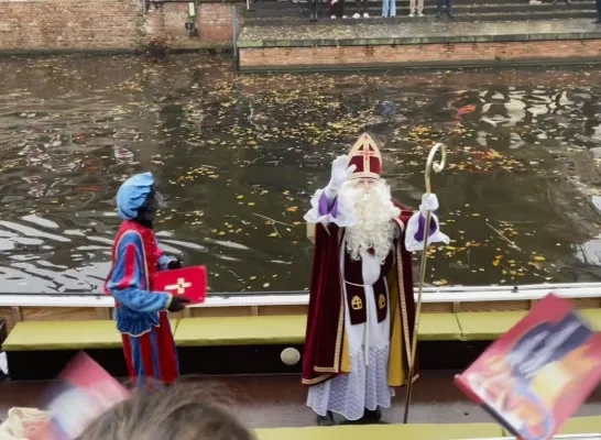 Sinterklaas aangekomen in Lier