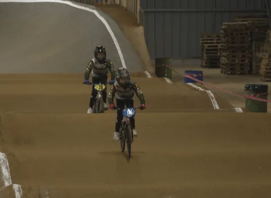 Indoor BMX-parcours Weelde Depot