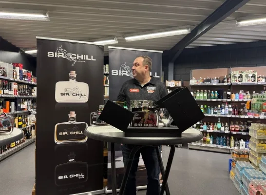 The Hurricane Kim Huybrechts presenteert zijn eigen vodka