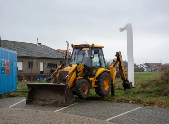 Rampoefening aan KSK Wavria