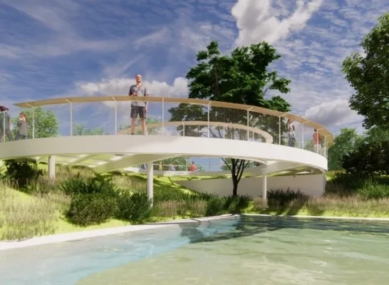 Grote cirkel Scheldeboorden Sint-Amands