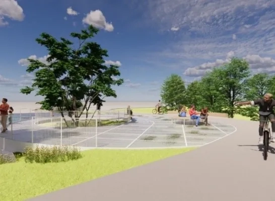 Grote cirkel Scheldeboorden Sint-Amands