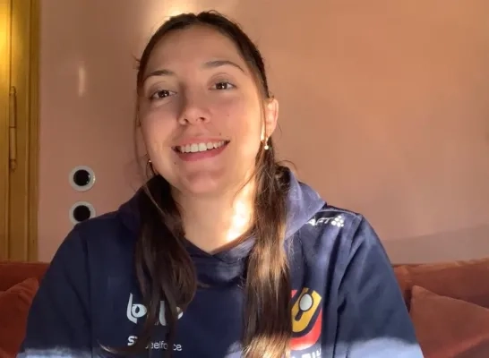 Aline Pelckmans vanuit Innsbruck