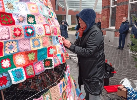 lapjes kerstboom Mol