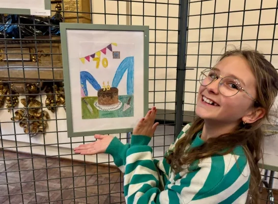 Charlotte Hafsa Olympiade tekenwedstrijd Booischot