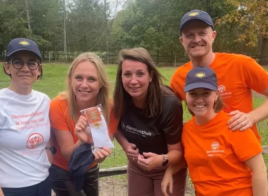 Kom op tegen Kanker sokken Dienstenthuis Turnhout