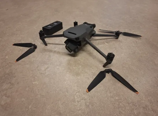 gecrashte illegale drone Mechelen