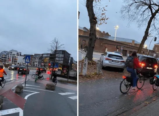 Fietsersbond Mechelen duidelijk over nieuwe fietsstraat aan Liersesteenweg: “Miskleun die meer hinder dan oplossingen brengt”