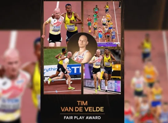 Fair Play Award Tim Van de Velde 