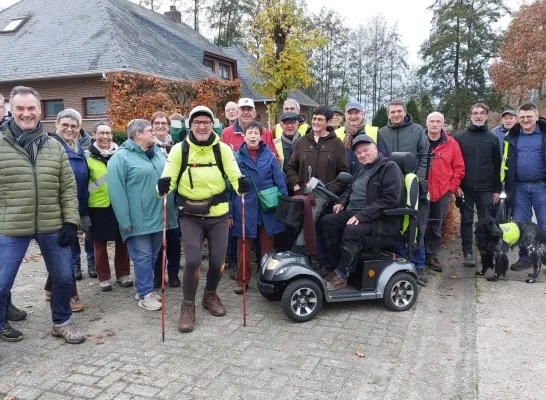 Luc wandelde naar Compostela en terug voor longfibrose