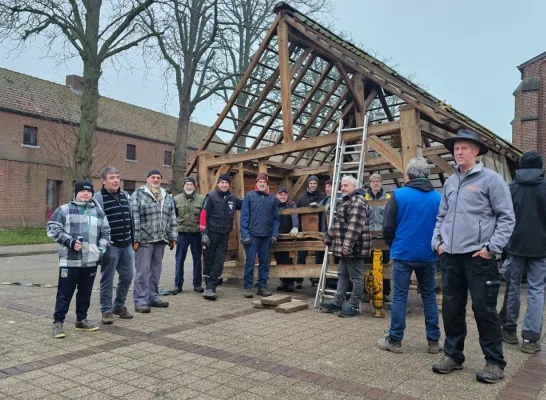 Verhuis kerststal Tongerlo
