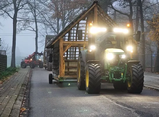 Verhuis kerststal Tongerlo