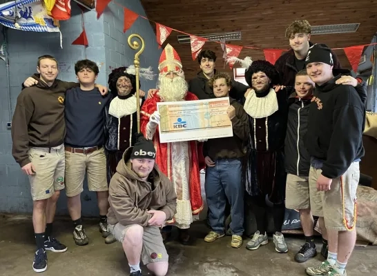 Chiro Oppuurs Sinterklaas cheque