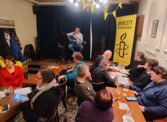 Amnesty International Schrijfmarathon Turnhout