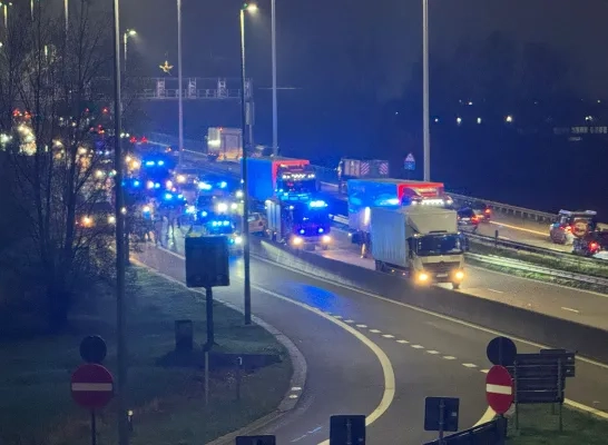 Ongeval A12 Willebroek