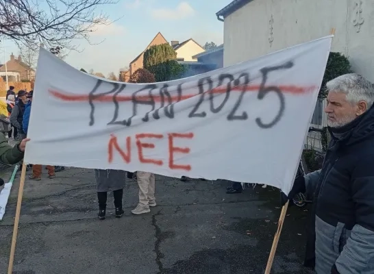 zwart kruispunt N10 Mechelbaan Booischot