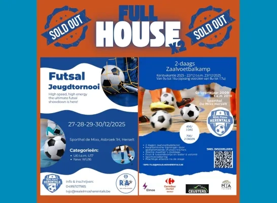 Real Elmos Herentals jeugdwerking kamp toernooi