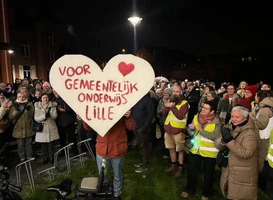 Protest in Lille 