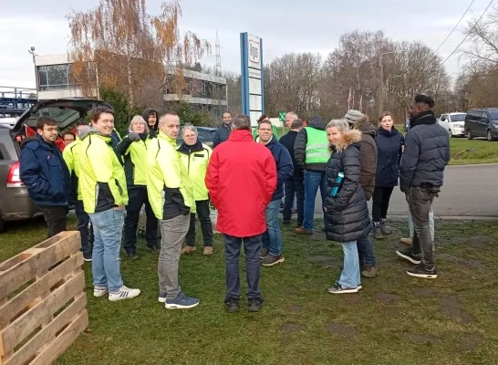 Staking bij Hansea in Herentals