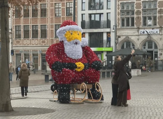 zondag shoppen voor Kerstmis in Lier