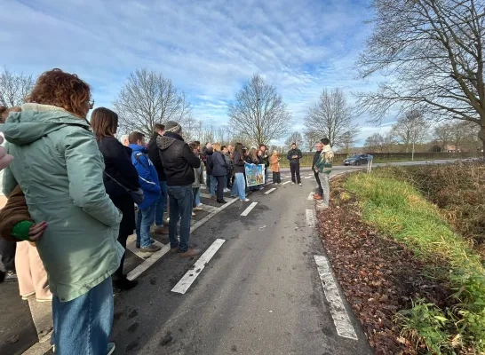 herdenking ongevallen Gestelsesteenweg Bevelsesteenweg Itegem