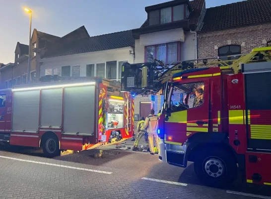 Brand in Herentals: woning onbewoonbaar