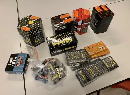 14-jarige betrapt met bijna 500 stuks vuurwerk in Mechelen