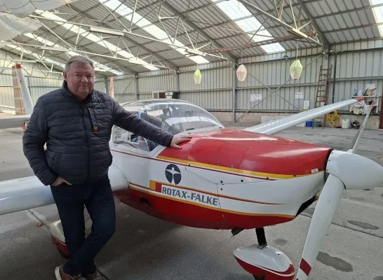 De zweefvliegclubs zijn tevreden met de omheining 