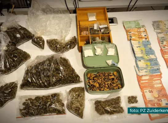 Cannabis, cocaïne en paddo's gevonden bij man in Herselt thuis