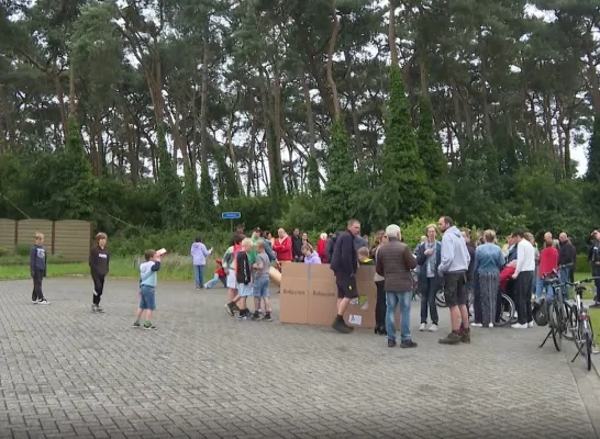 Groene long in Noorderwijk