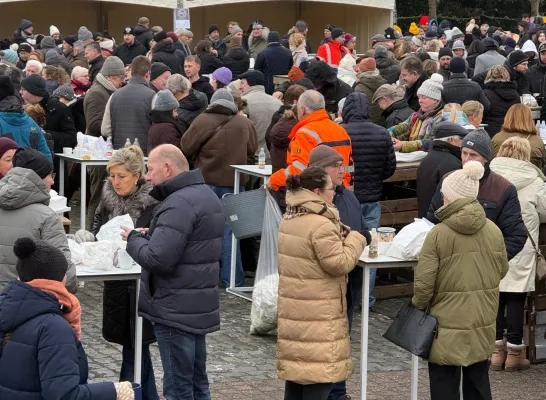 Nieuwjaarsontbijt voor 3300 mensen in Balen