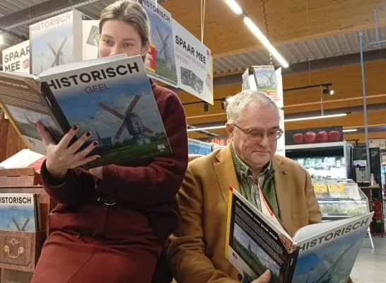 Delhaize Geel lanceert spaaractie rond geschiedenis van de stad