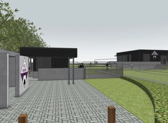 Bouwplannen KFC Berlaar-Heikant