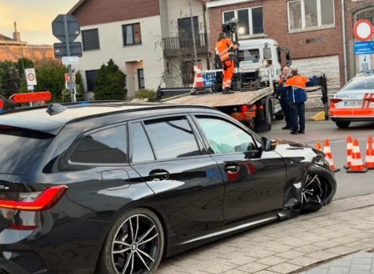 wilde achtervolging eindigt in Tisselt