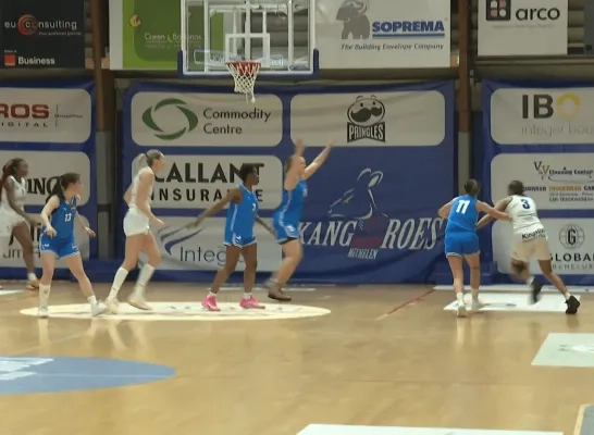 Kangoeroes wint van Charleroi