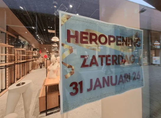 heropening winkel turnhout