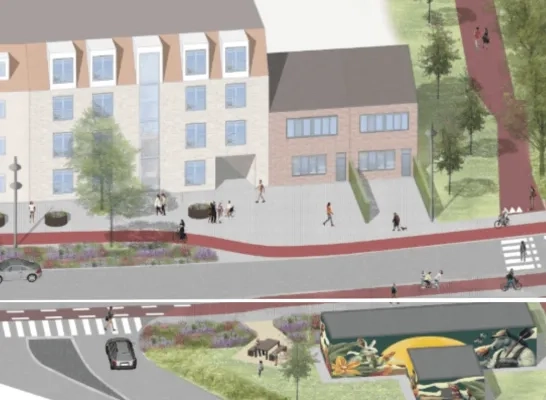 heraanleg dorpskern centrum Oud-Turnhout