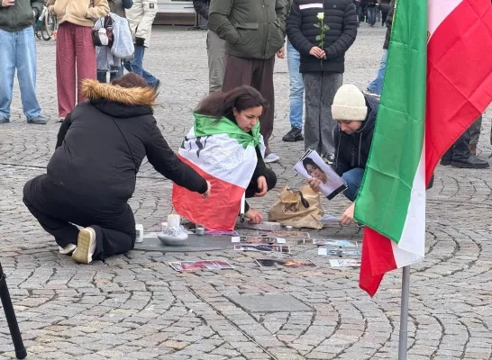 Mechelen houdt wake uit solidariteit met protesten in Iran