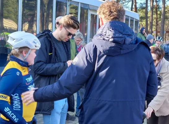 Wout van Aert op de Krawatencross