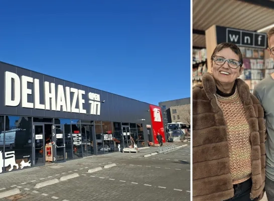 Nieuwe Delhaize in Ravels
