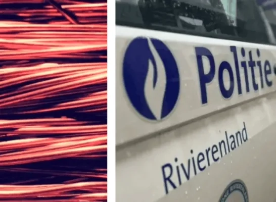 koperdiefstal politie rivierenland