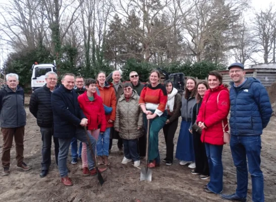 bouw van de loot gemeente Vosselaar.p