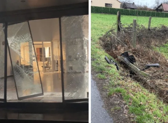 ramkraak garage Herentals dure Mercedessen gestolen