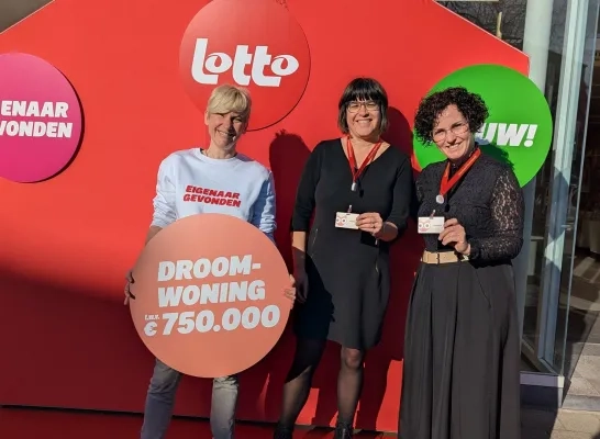 Droomhuis gewonnen met Lotto Willebroek