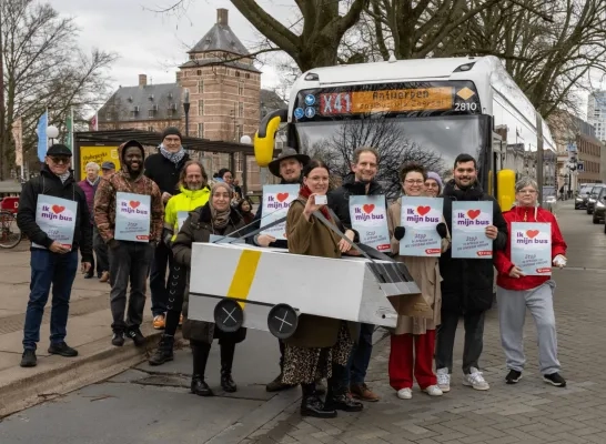 Ludieke actie van PVDA Turnhout 